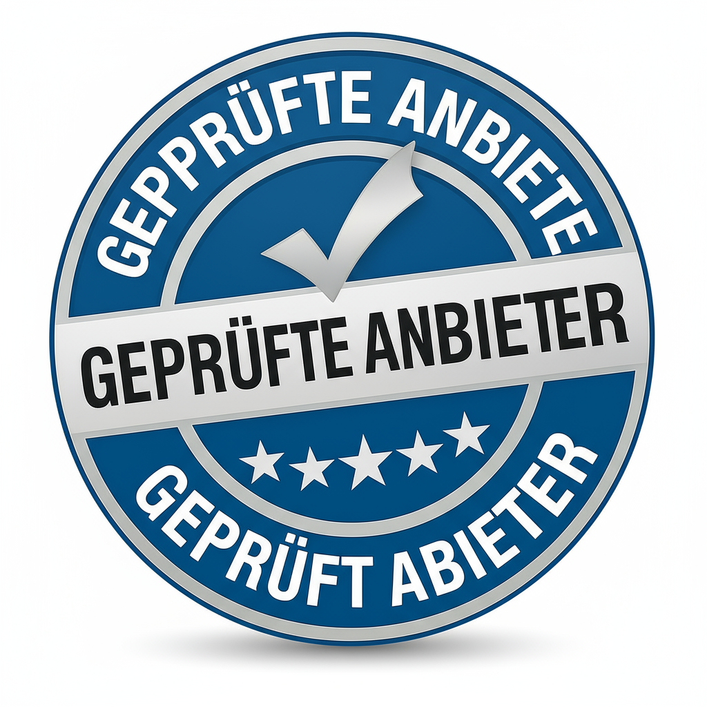 Geprüfte Anbieter Siegel - Zertifizierte ambulante Pflegedienste für mobile 24-Stunden-Pflege